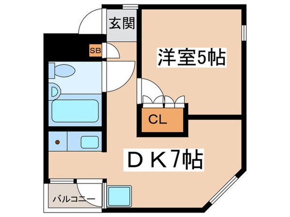 カメリア調布の物件間取画像